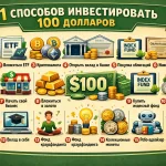 21 способ инвестировать 100 долларов